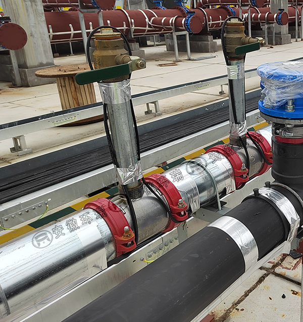 消防管道電伴熱帶安裝圖 消防管道電伴熱帶安裝圖